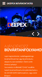 Mobile Screenshot of deepex.hu